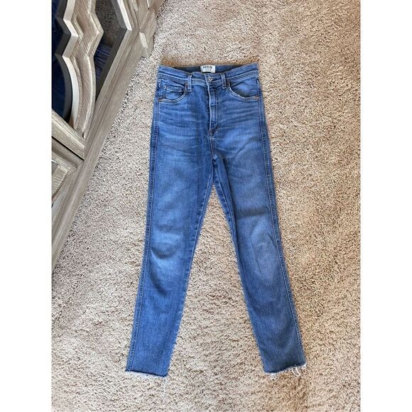 AGOLDE Roxanne Super High Rise Skinny in Adore Size 26 - Picture 1 of 8
